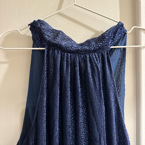 Elevenses size 14 blue halter jumpsuit - Picture 2 of 10